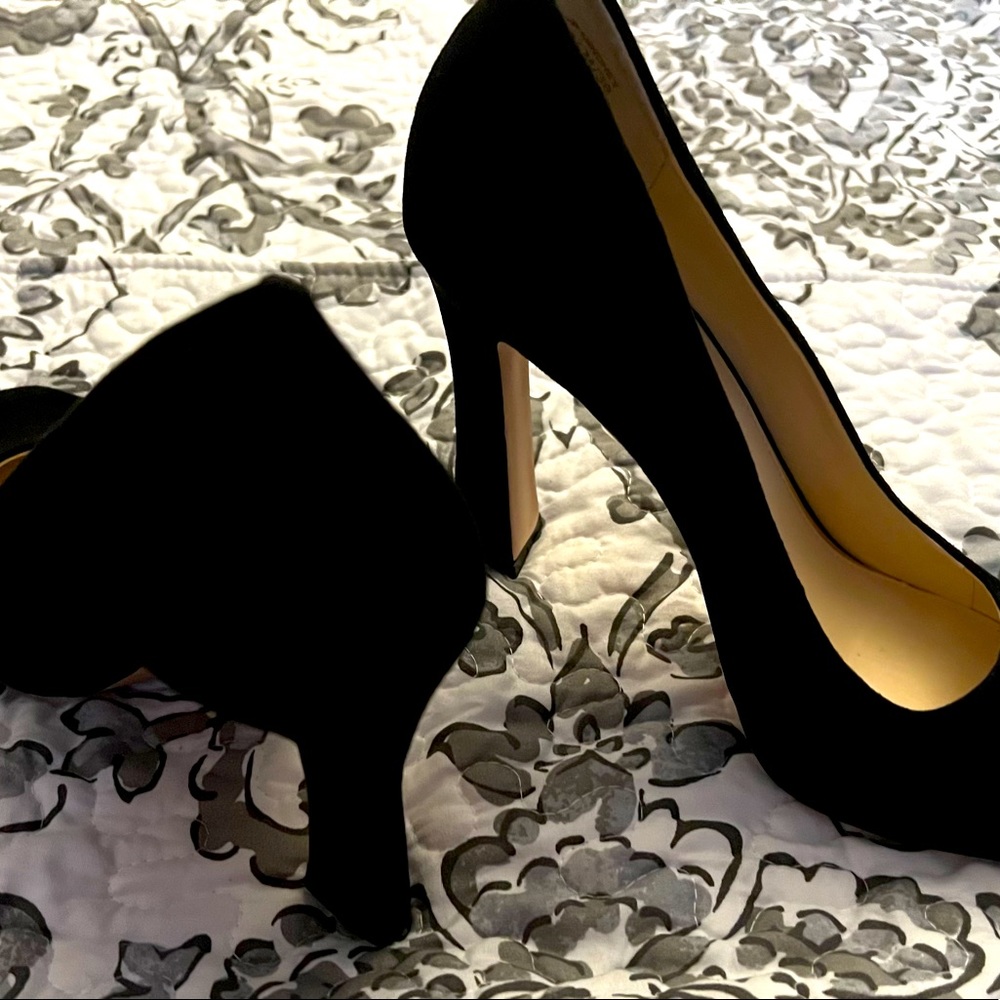 Jessica Simpson Mindrey Black Heels Size 8.5